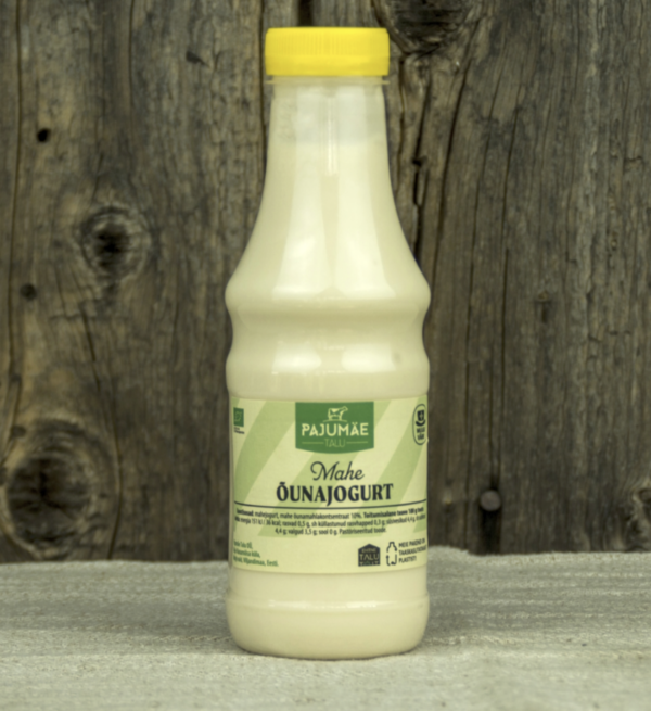 Pajumäe talu mahe õunajogurt