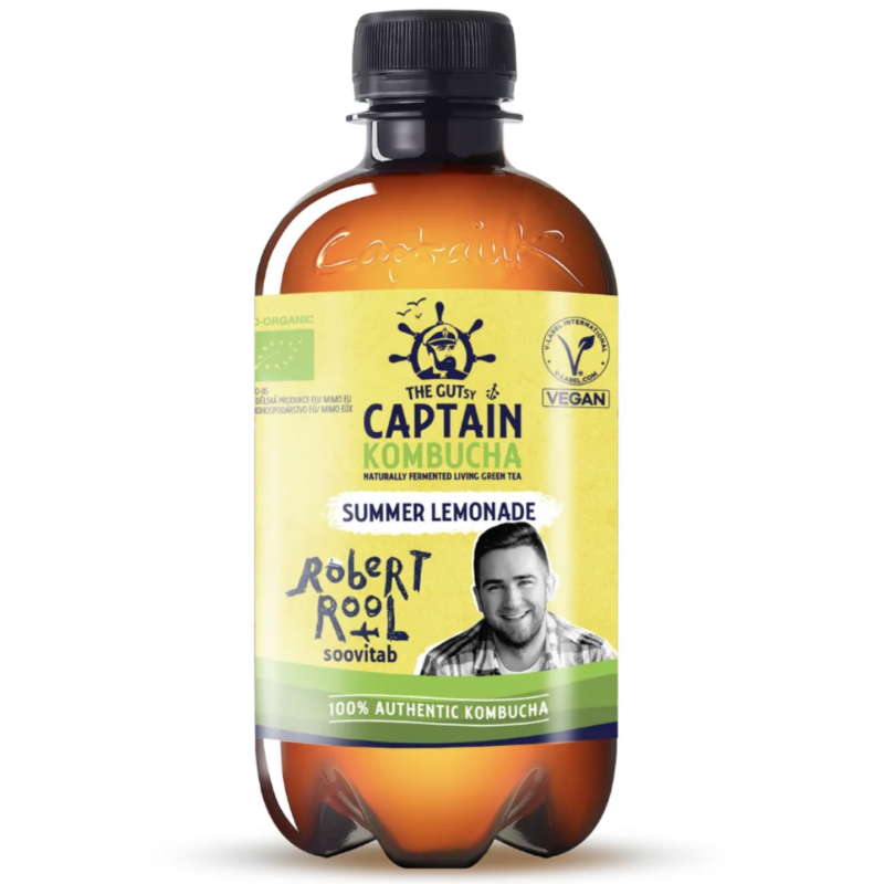 CAPTAIN KOMBUCHA Summer Lemonade 400ml