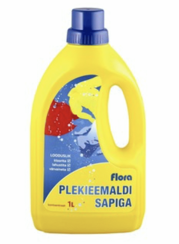Plekieemaldusvahend sapiseebiga