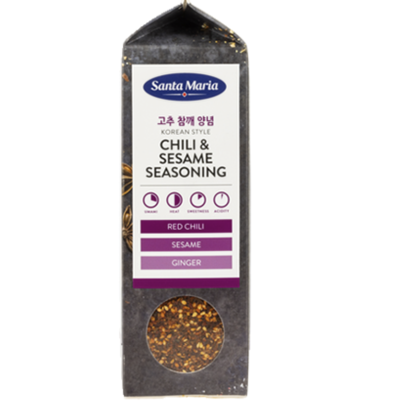 SM Korea stiilis tšilli ja seesami maitseaine 500g