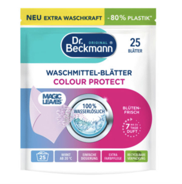 DR. BECKMANN Magic Leaves Pesuvahendi lehed Color 25tk