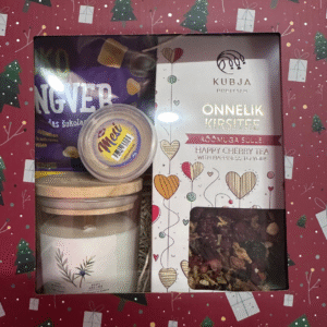 Kinkekarp küünlaga