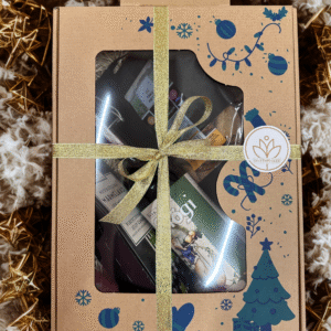 Kinkekarp Õuna-Leedrimarja Glögi, Marmelaad Džinniga ja Täkumetsa Küpsis