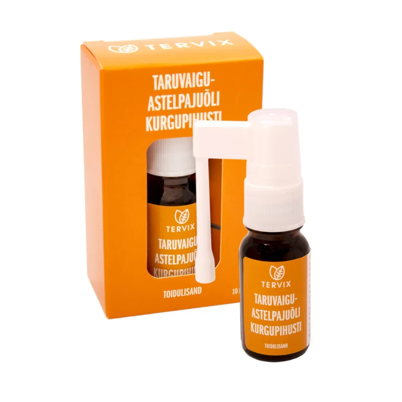 Taruvaigu-astelpajuõli Kurgupihusti Tervix