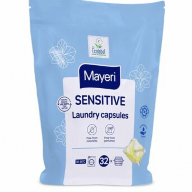 MAYERI Geel-kapslid Sensitive 32tk